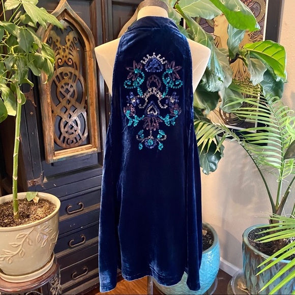 Free People Jill’s velvet sequin swing dress - Picture 10 of 14